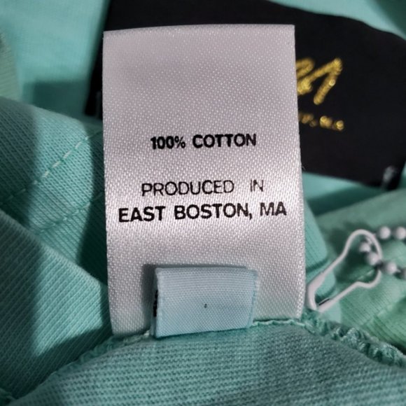 NWT BOSSI SPORTSWEAR (FLOWER CAMO) B HOODED T-SHIRT MINT - Picture 6 of 9